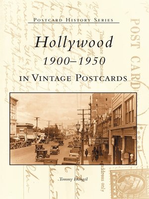 cover image of Hollywood 1900-1950 in Vintage Postcards